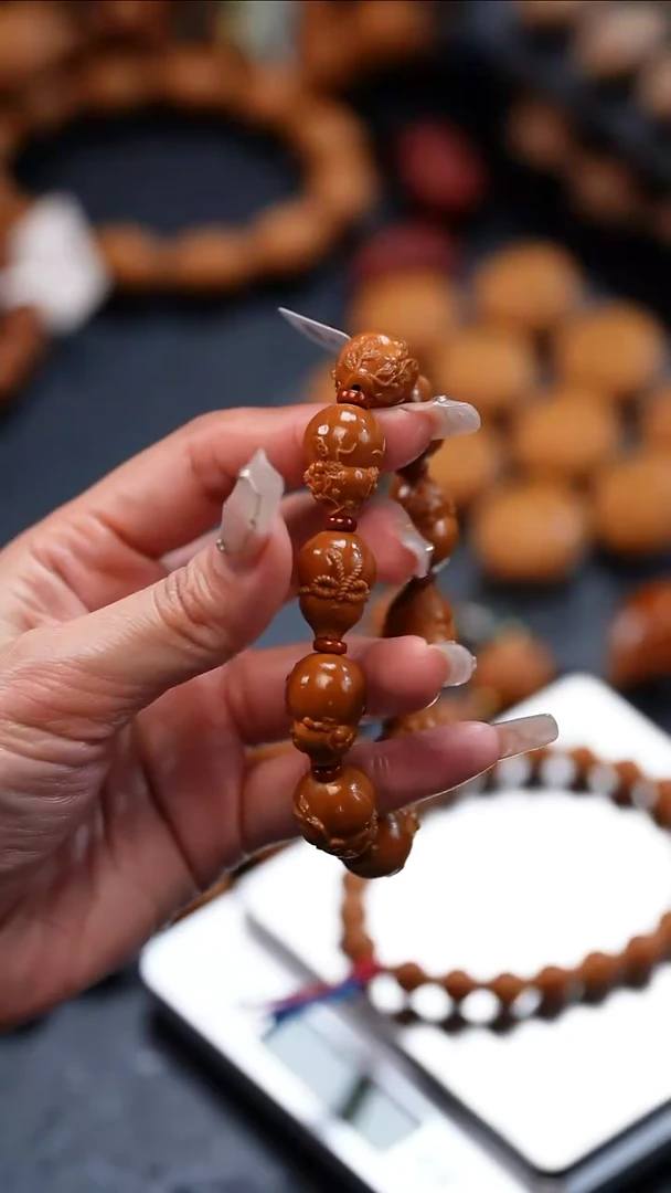 手串橄榄核王*鱼橄榄核