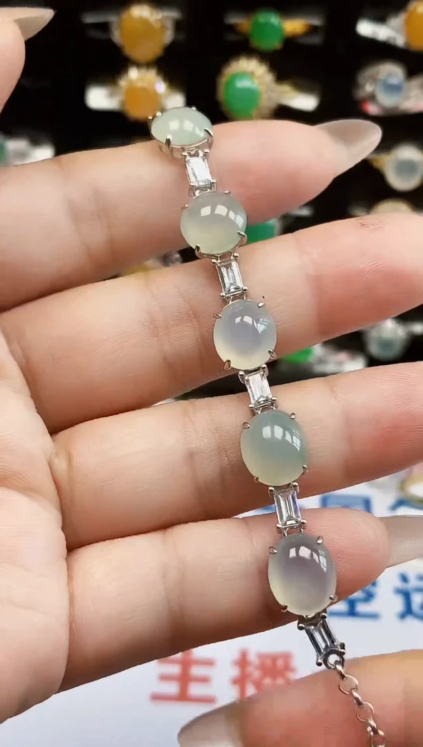 银S925镶嵌戒指翡翠2749