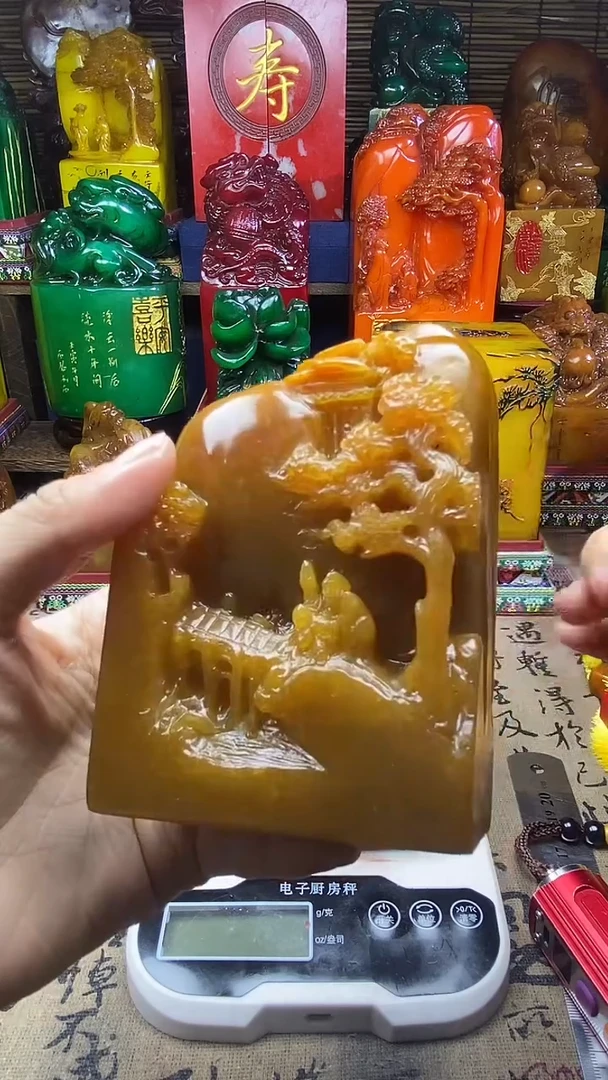 寿山石印石纯天然篆刻石料