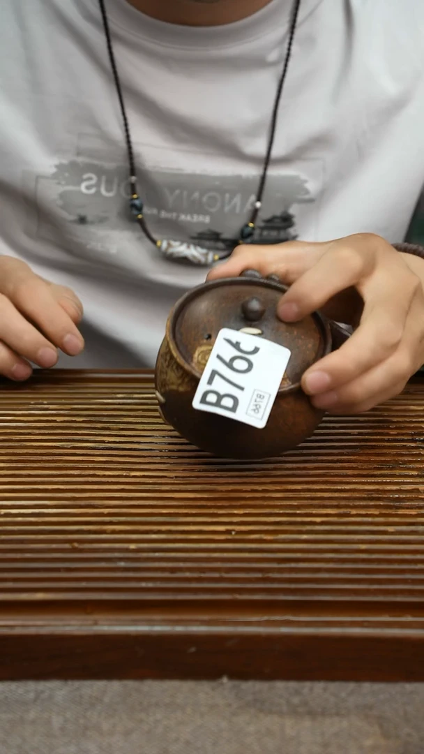 万古烧粗陶手工茶具