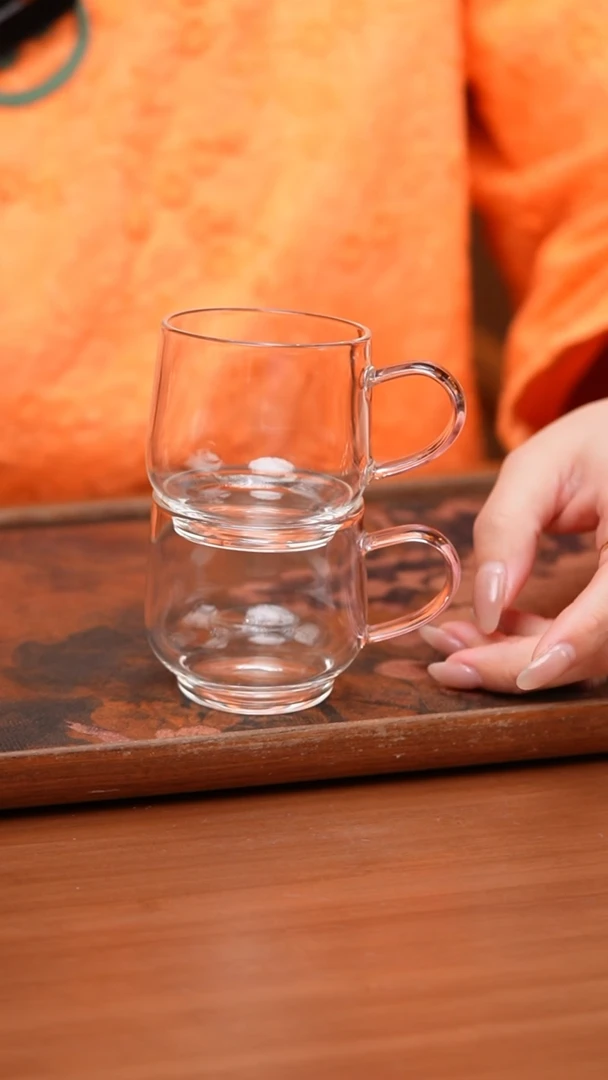 【闪购商品】璃享/水月杯2入/浅粉/不批发