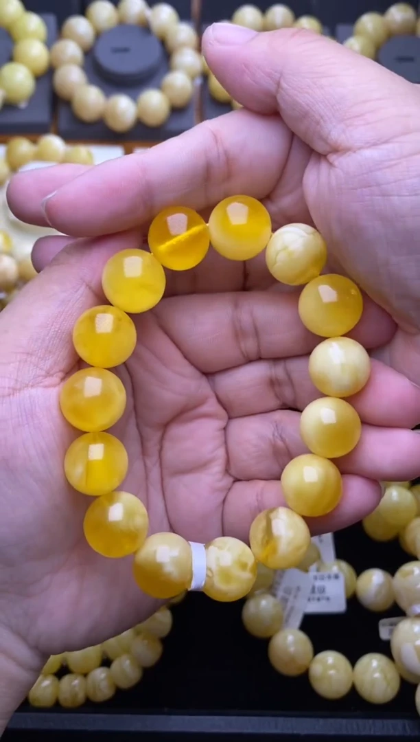 裸石琥珀未镶嵌大小姐珠宝严选63