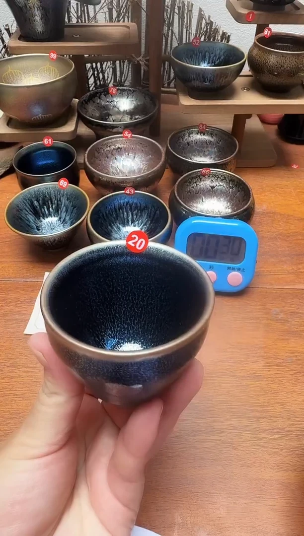 茶盏20号建盏工匠茶器