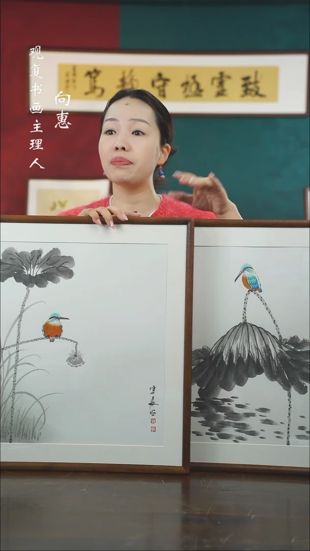 【闪购商品】书法yc1/yc2-53*53绘画手绘同款