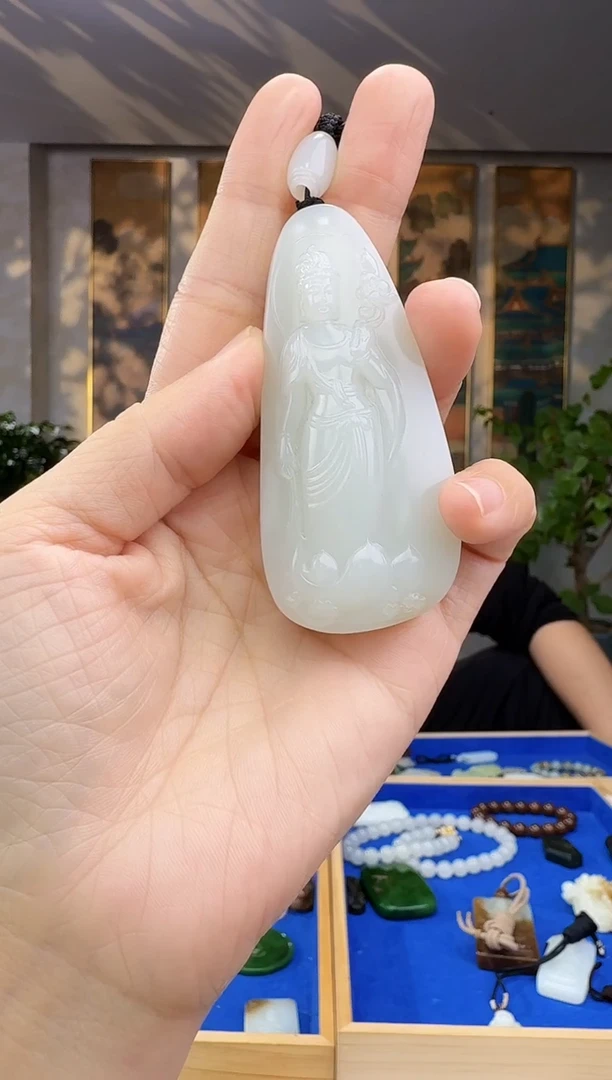 未镶嵌和田玉挂件拍一发一