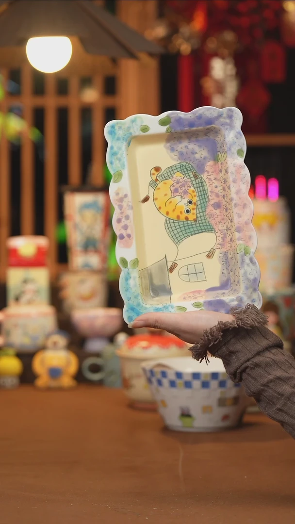 【闪购商品】摆件A1166文创纯手工手绘