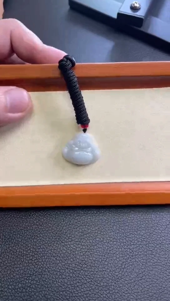 合金颈饰玛瑙/玉髓晴*翡翠佛公