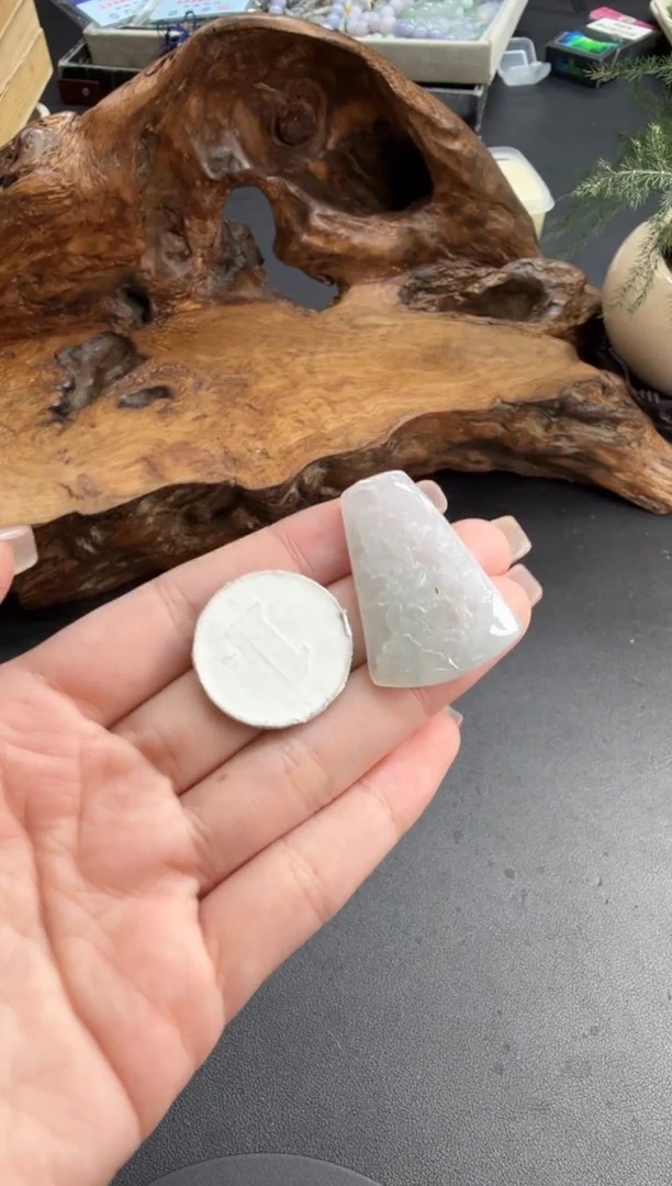 吊坠(不含链)未镶嵌翡翠翡翠饰品-137