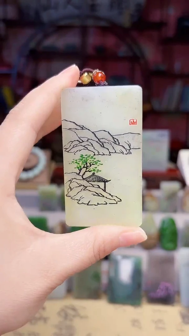 未镶嵌和田玉挂件65