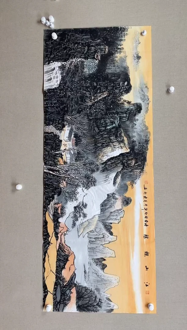 国画180*68 刘建新刘建新刘建新刘建新