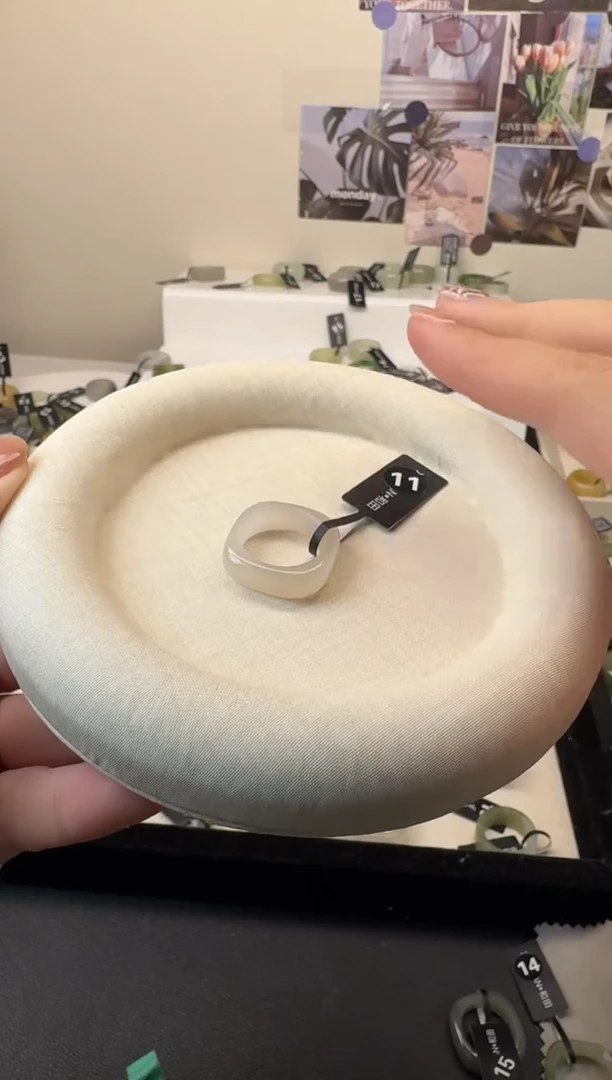 【闪购商品】和田玉戒指未镶嵌1