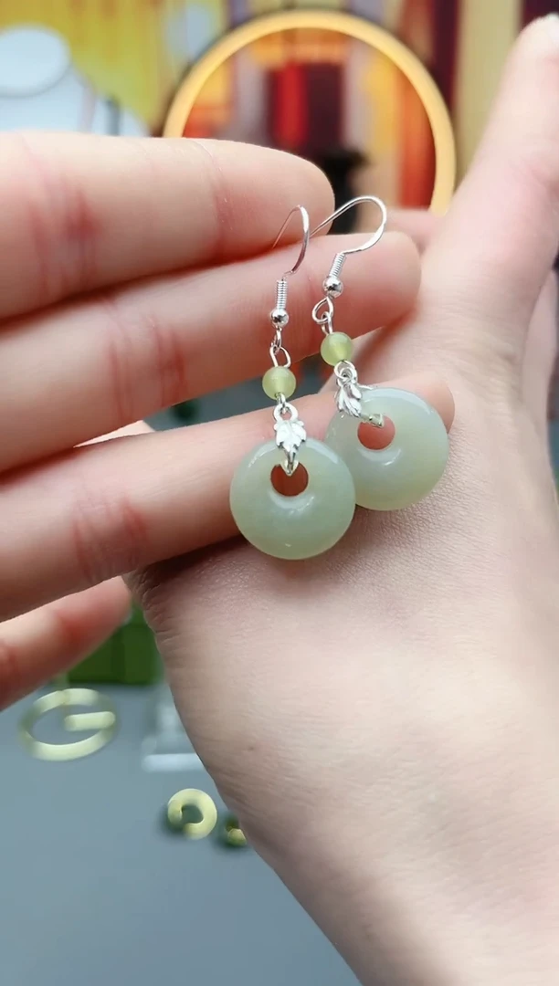 未镶嵌和田玉耳饰X02