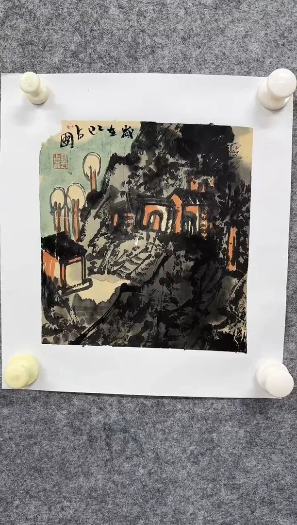 国画ST-JZP老师绘画作品
