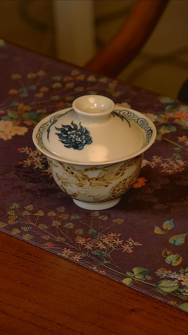 杯手工手绘杯杯很美丽
