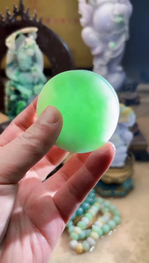 未镶嵌挂件翡翠A货张麦9868