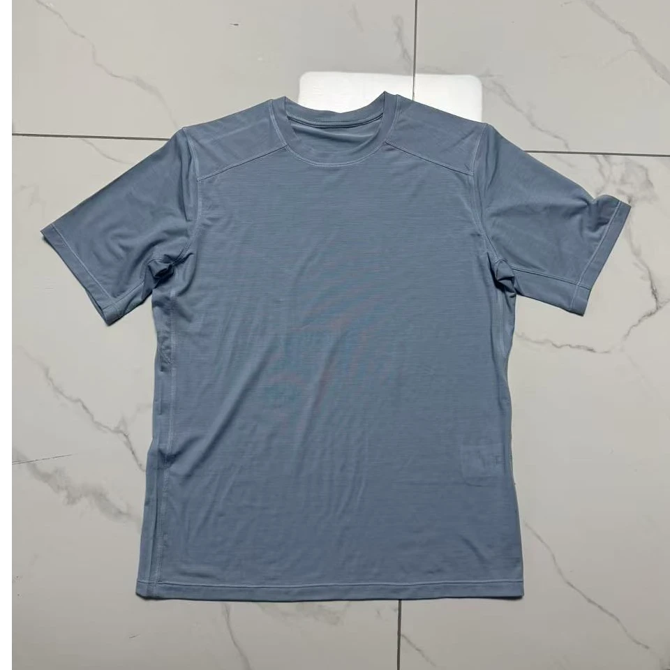 男士16.5微米美利奴+coolmax速干衡温运动短袖夏季透气