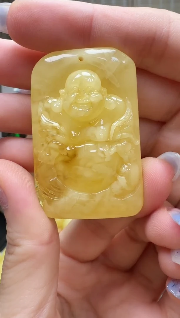 裸石琥珀未镶嵌如图