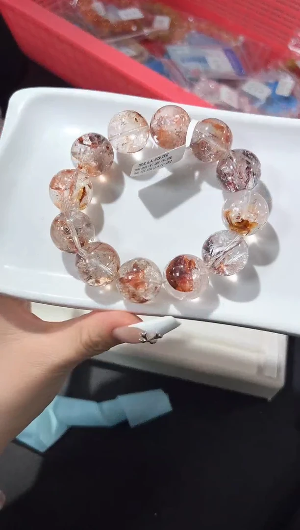 未镶嵌手串水晶20t多样性发其一【1条】默认微瑕19mm