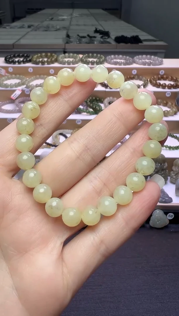 颈饰未镶嵌和田玉152号链接卡8mm微包容