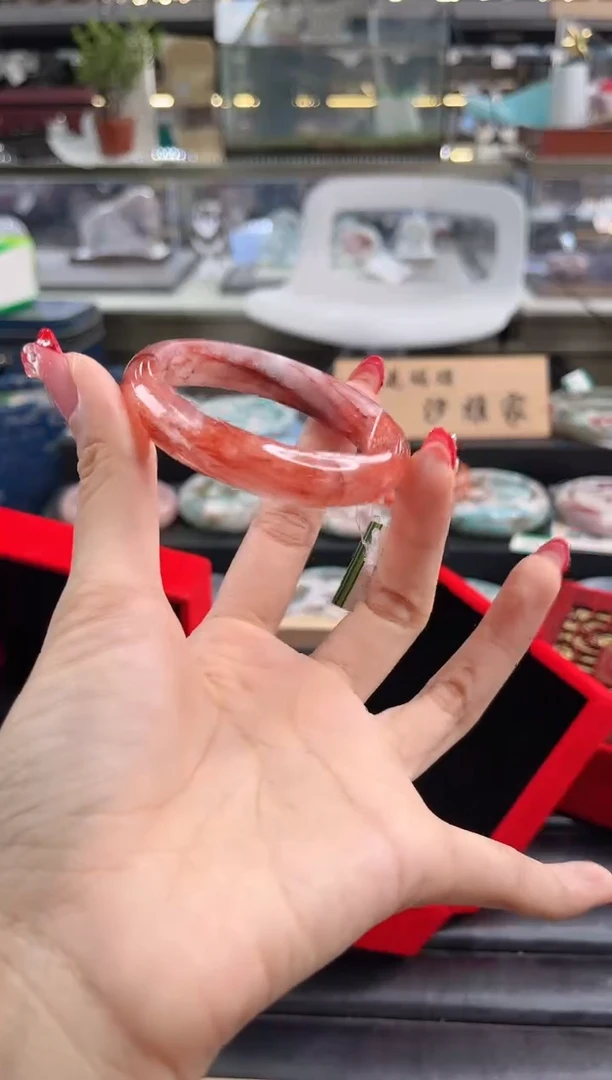 未镶嵌手镯水晶52圈口 312396