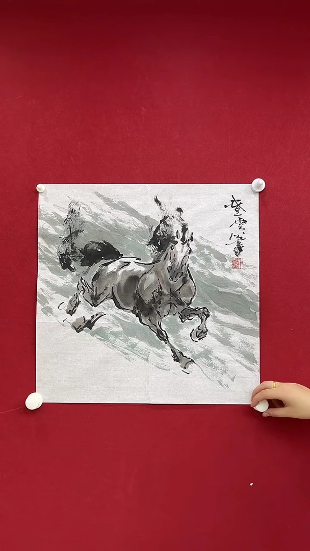 国画卜登云老师三尺斗方