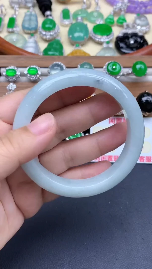 未镶嵌手镯翡翠292-中国好珍宝