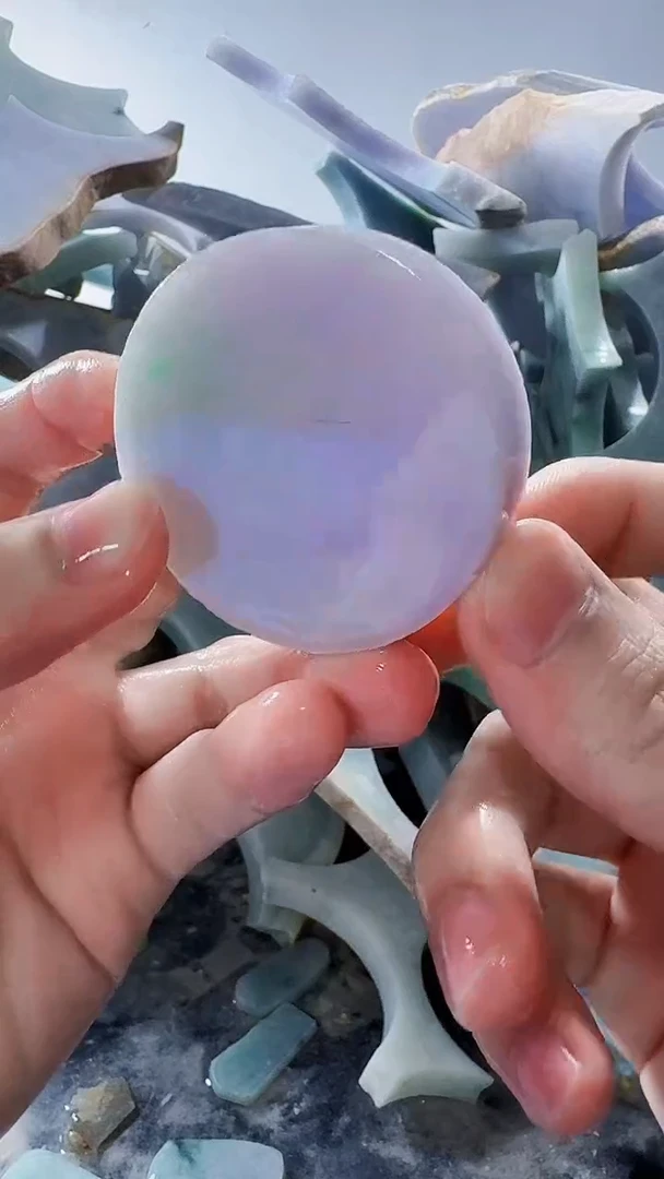 裸石翡翠缅甸翡翠A货文482
