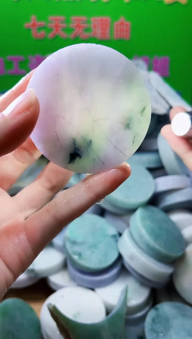 裸石翡翠翡翠a货正品玉石陈544
