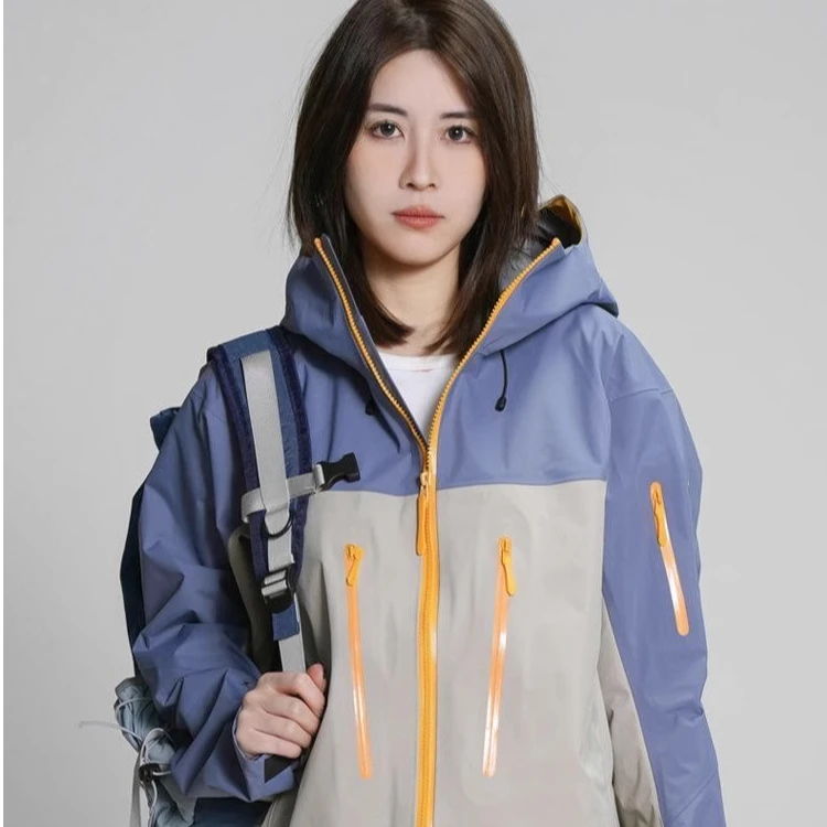 台州鸟ALPHASV 蛇年限定 2025新年硬壳冲锋衣防风防水连帽鼎级