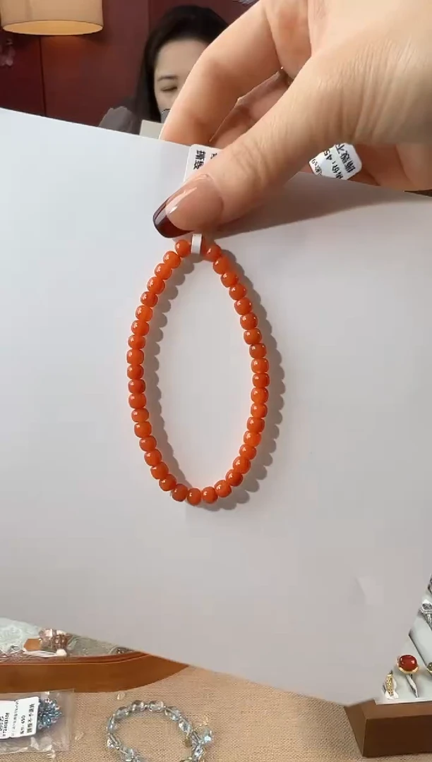 【闪购商品】南红玛瑙手链未镶嵌KT24112914