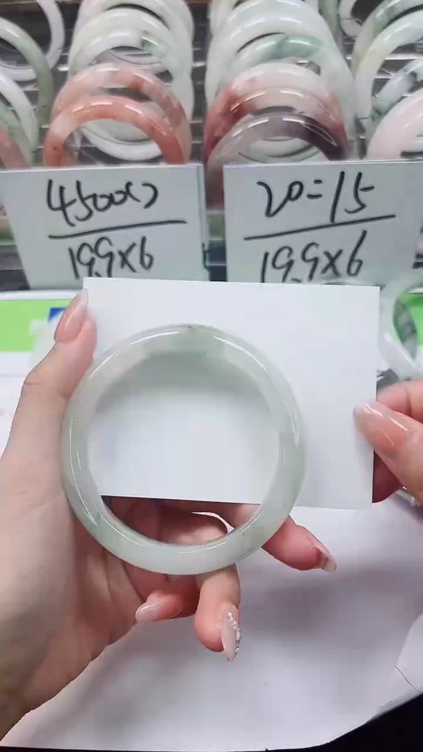 【闪购商品】石英质玉手镯未镶嵌A131-57/58