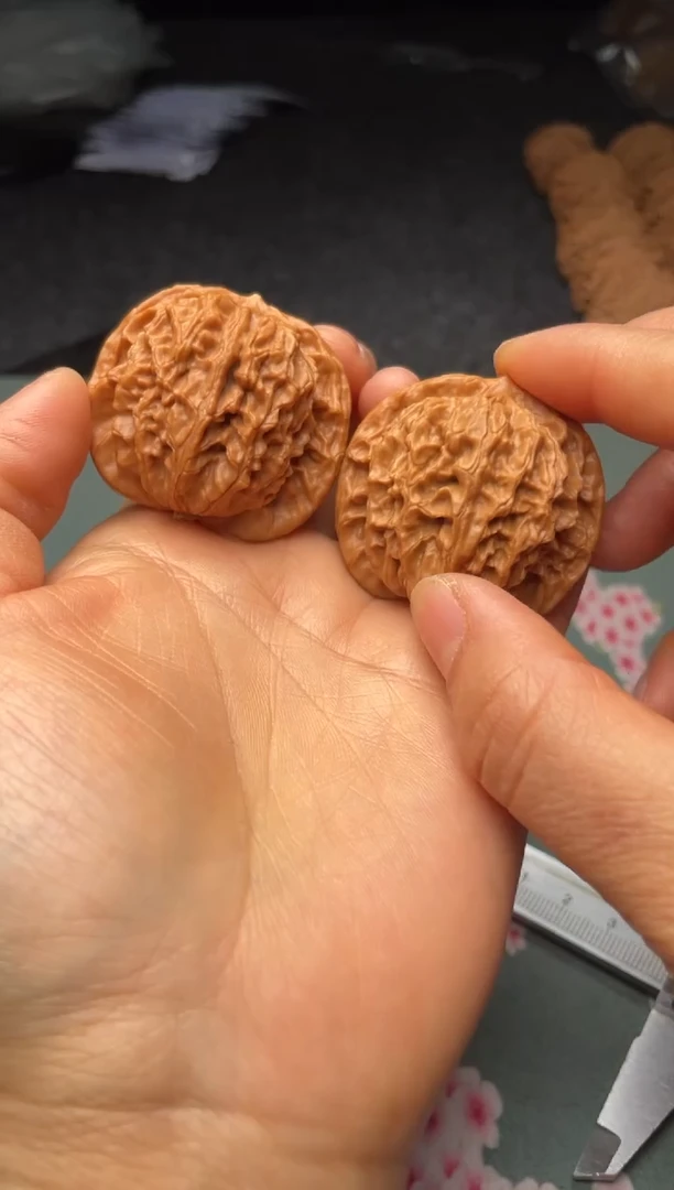 把件文玩核桃w40  盘龙纹 42尺