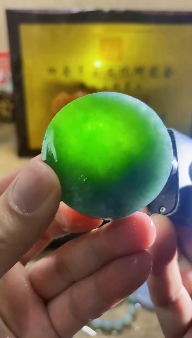 未镶嵌挂件翡翠A货常星7869