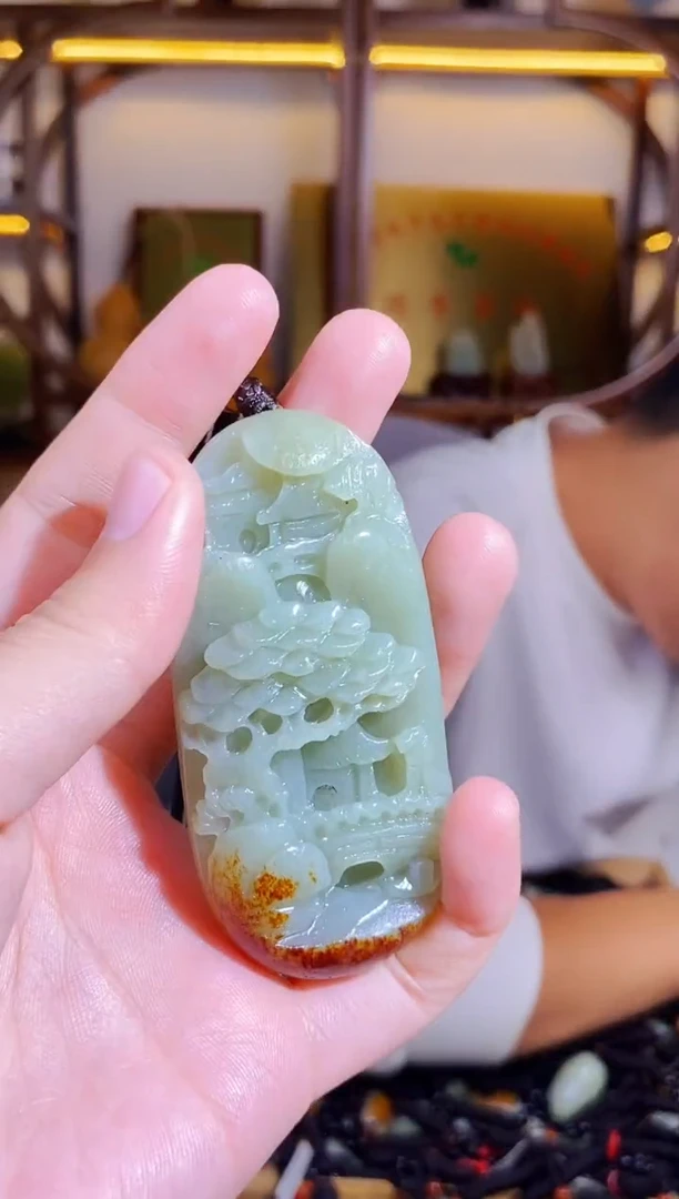 颈饰未镶嵌和田玉1