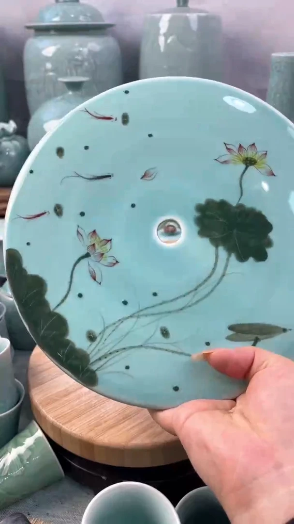 【闪购商品】特价 微瑕 慧仙青瓷