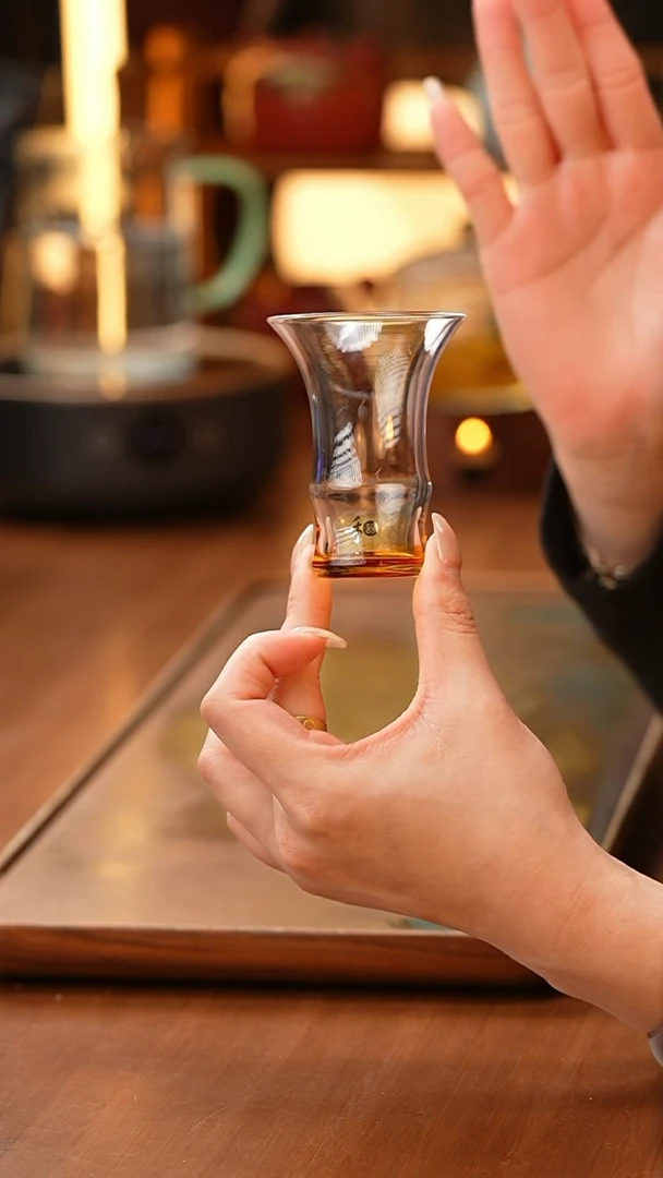 【闪购商品】禾器/晶彩君悦单杯/琥珀