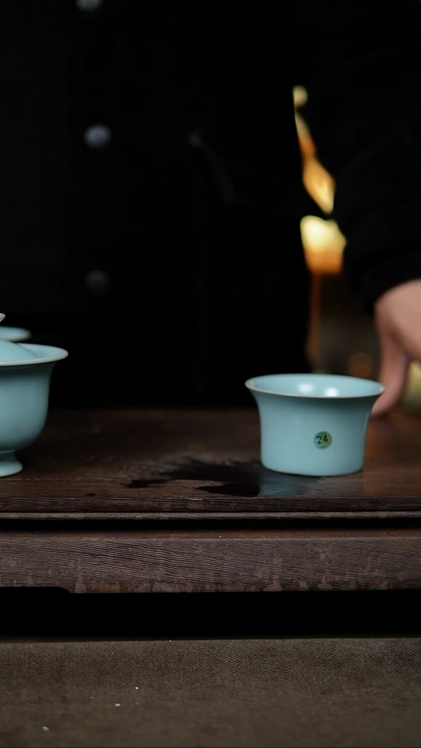 【闪购商品】杯仿古宋臻纯手工马蹄杯瑕24