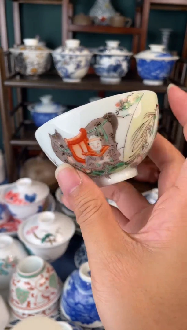 景德镇陶瓷杯杯杯