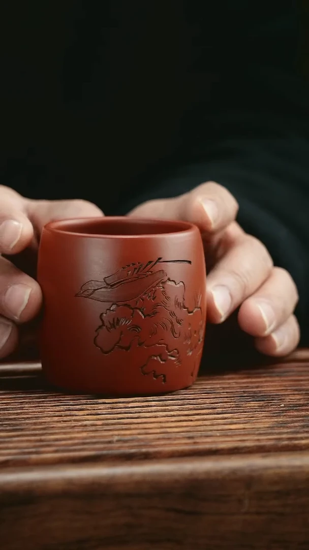 【闪购商品】紫砂茶杯宜兴紫砂杯013