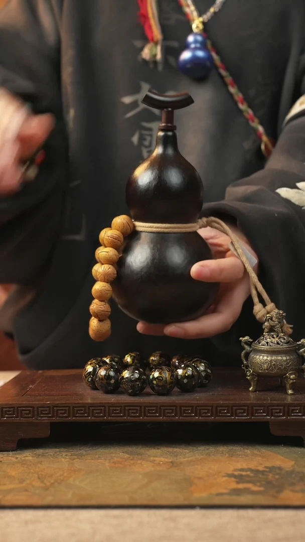 571大漆一物一拍记葫堂出品【不带手串】