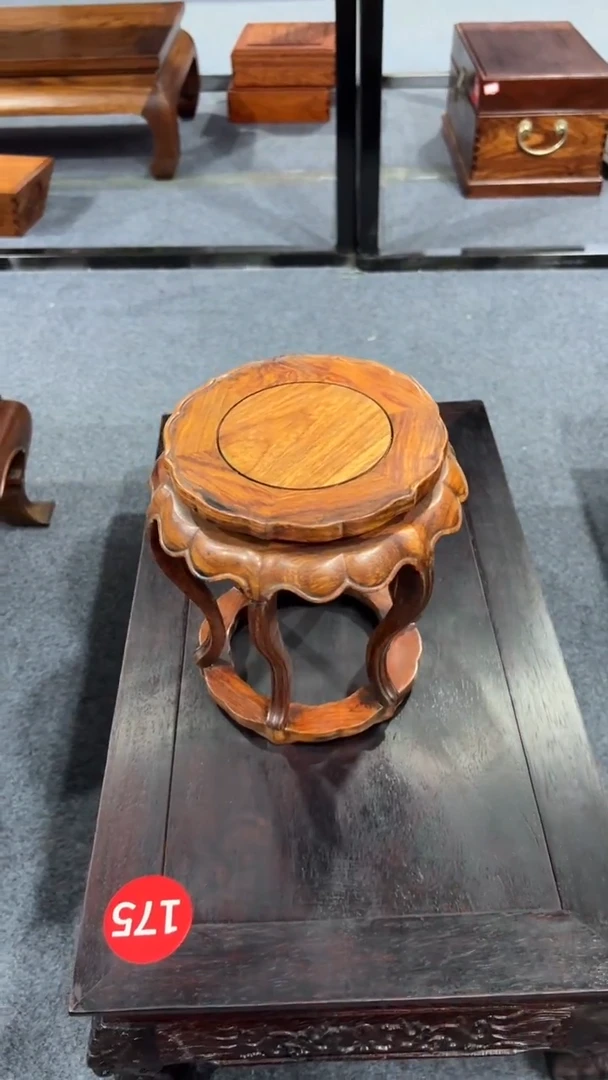 木木 花梨木六足小香几底座