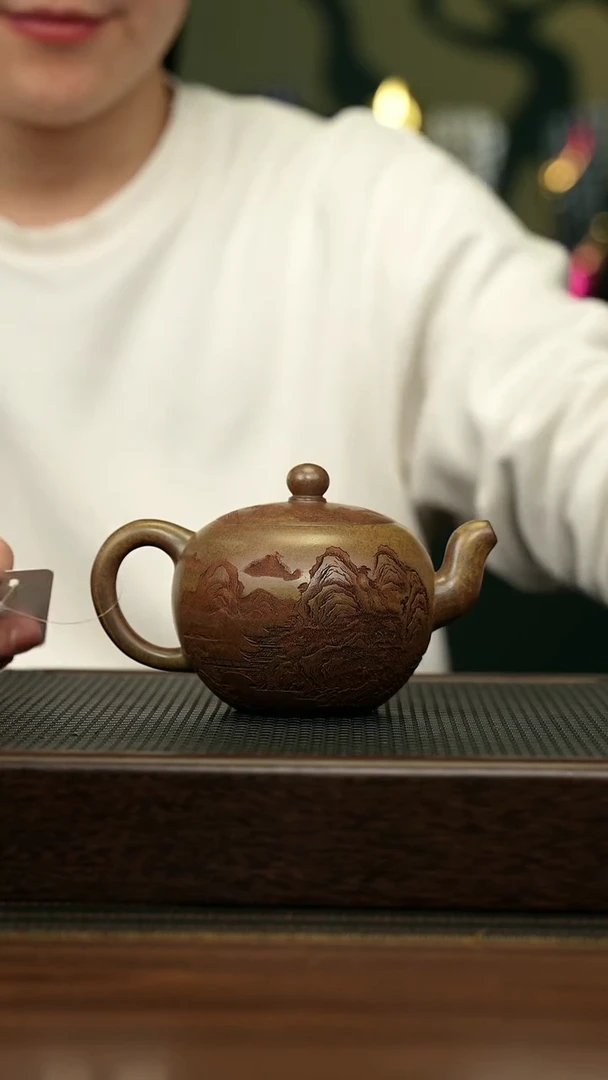 【闪购商品】紫砂茶壶宜兴原矿 手工 紫砂壶容量320CC