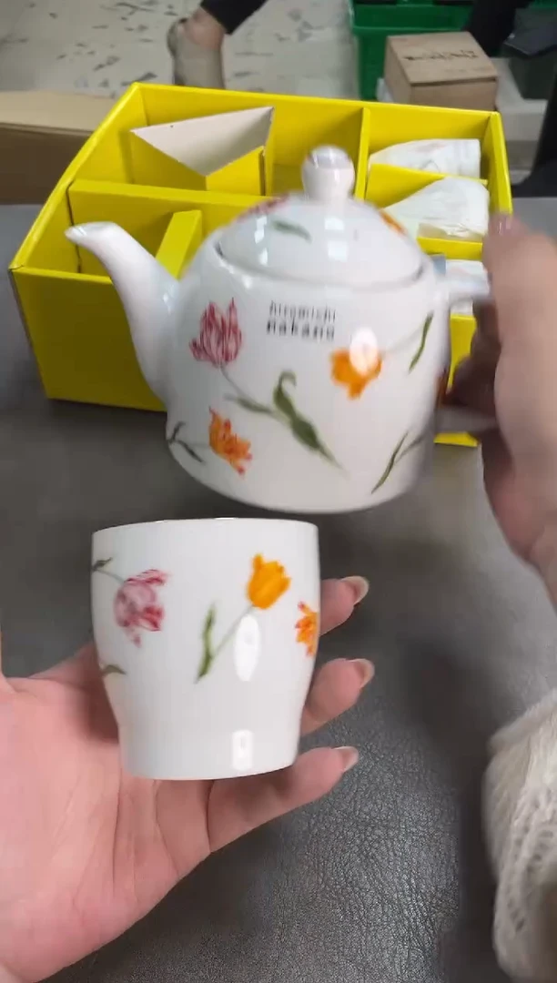 一壶五杯 瓷器瓷器瓷器瓷器瓷器