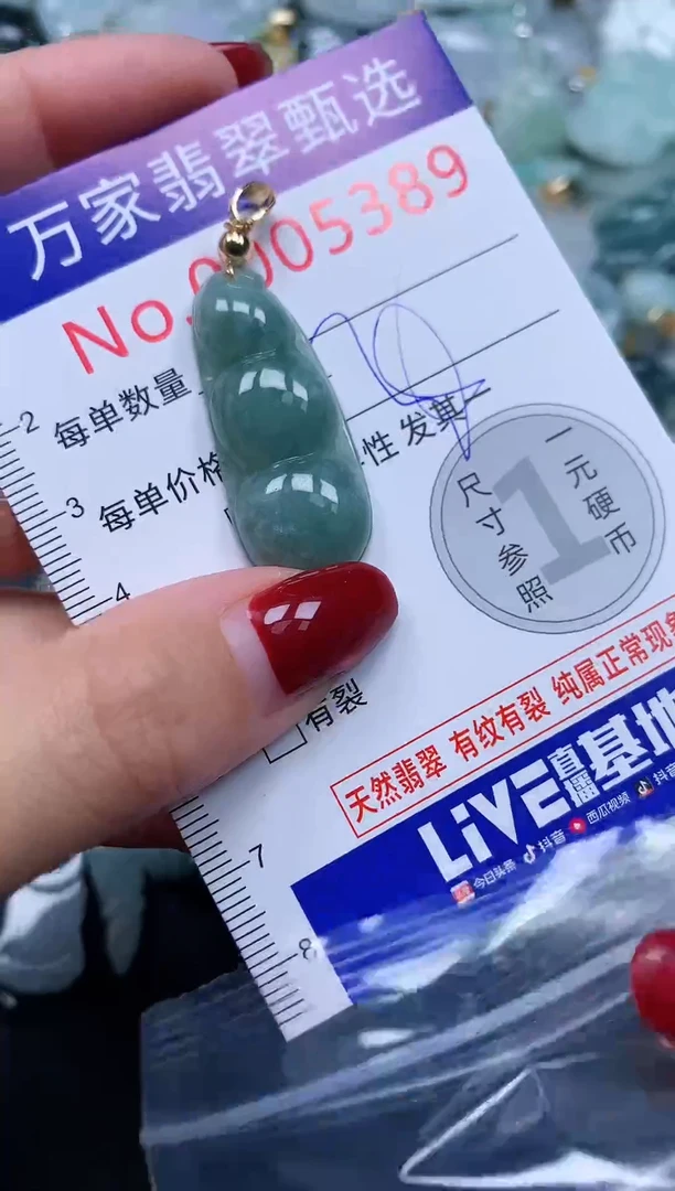 颈饰未镶嵌翡翠5389