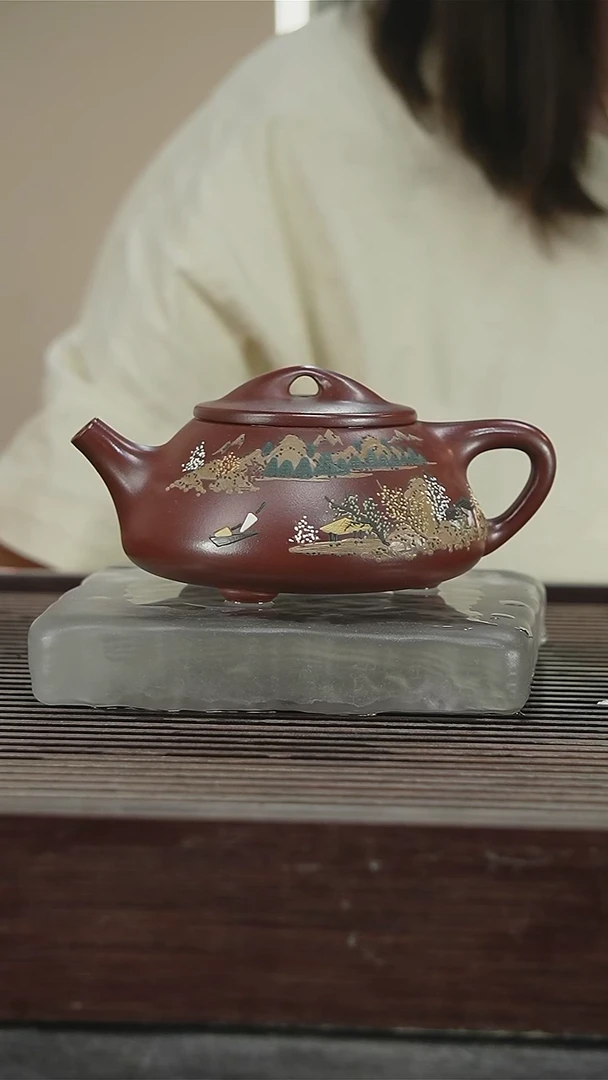 茶壶紫砂容量320CC