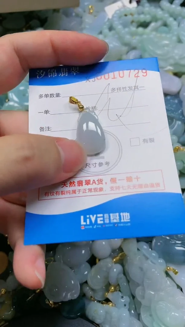 翡翠未镶嵌颈饰闪购商品0010729