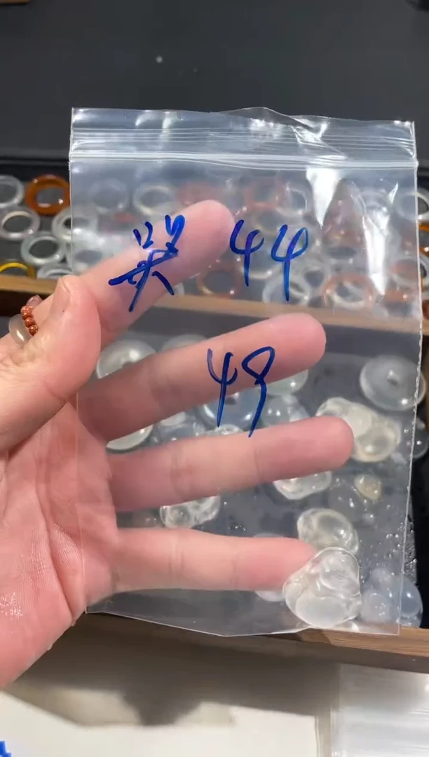 【闪购商品】玛瑙/玉髓戒指未镶嵌哭泣44