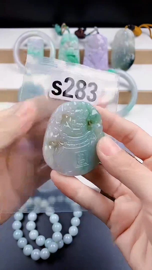 颈饰未镶嵌翡翠天然翡翠吊坠挂件