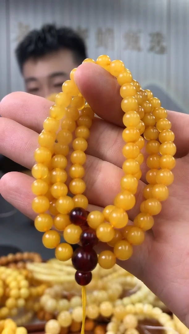 【闪购商品】琥珀裸石未镶嵌链子