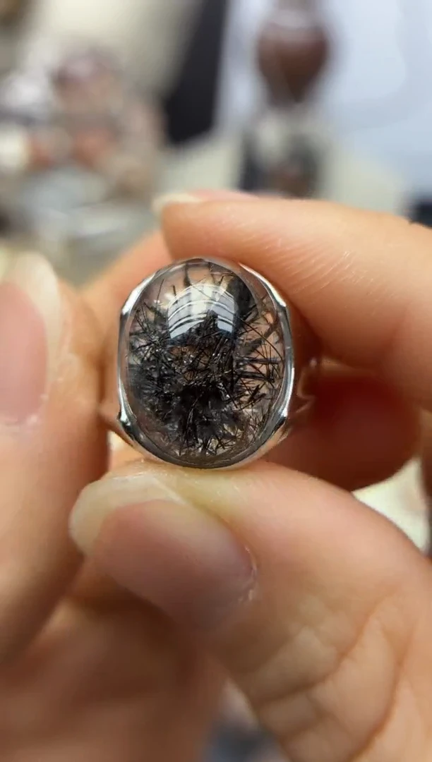 银S925镶嵌珠宝半成品水晶温*定制定制